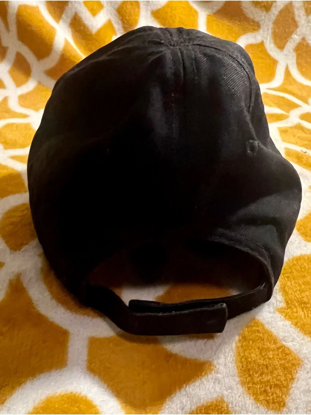 Carhartt Black Cap with Gold Logo Patch